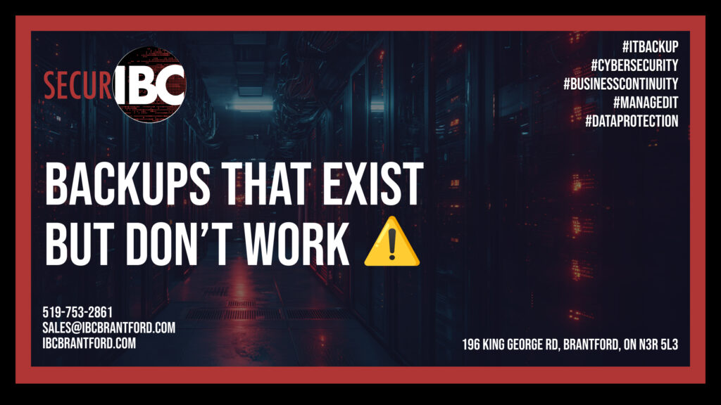Backups That Exist but Don’t Work: The Most Expensive Mistake