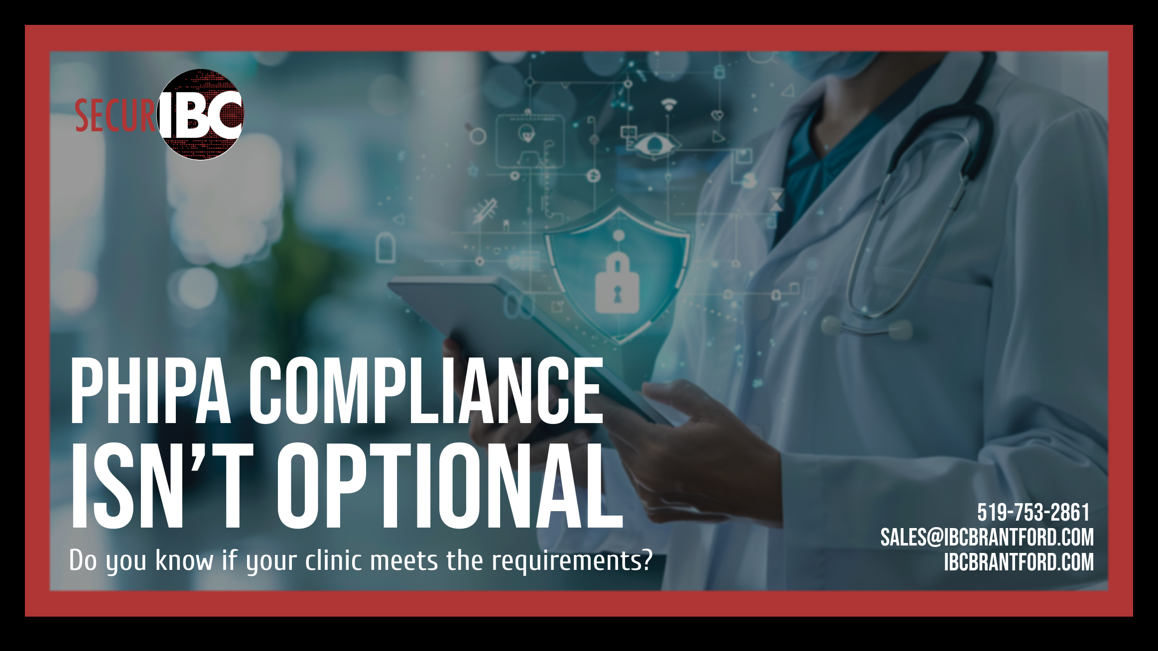 If you operate a medical clinic, dental practice, physiotherapy office, or any healthcare service in Ontario, you are required to comply with PHIPA